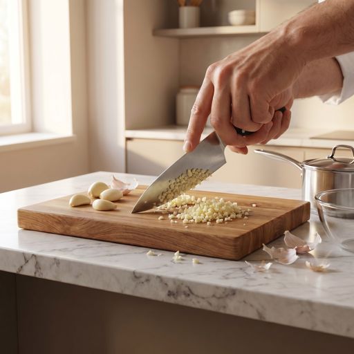 Minced garlic