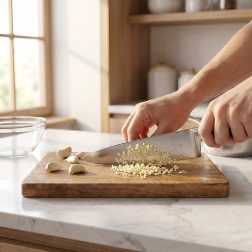 Minced garlic