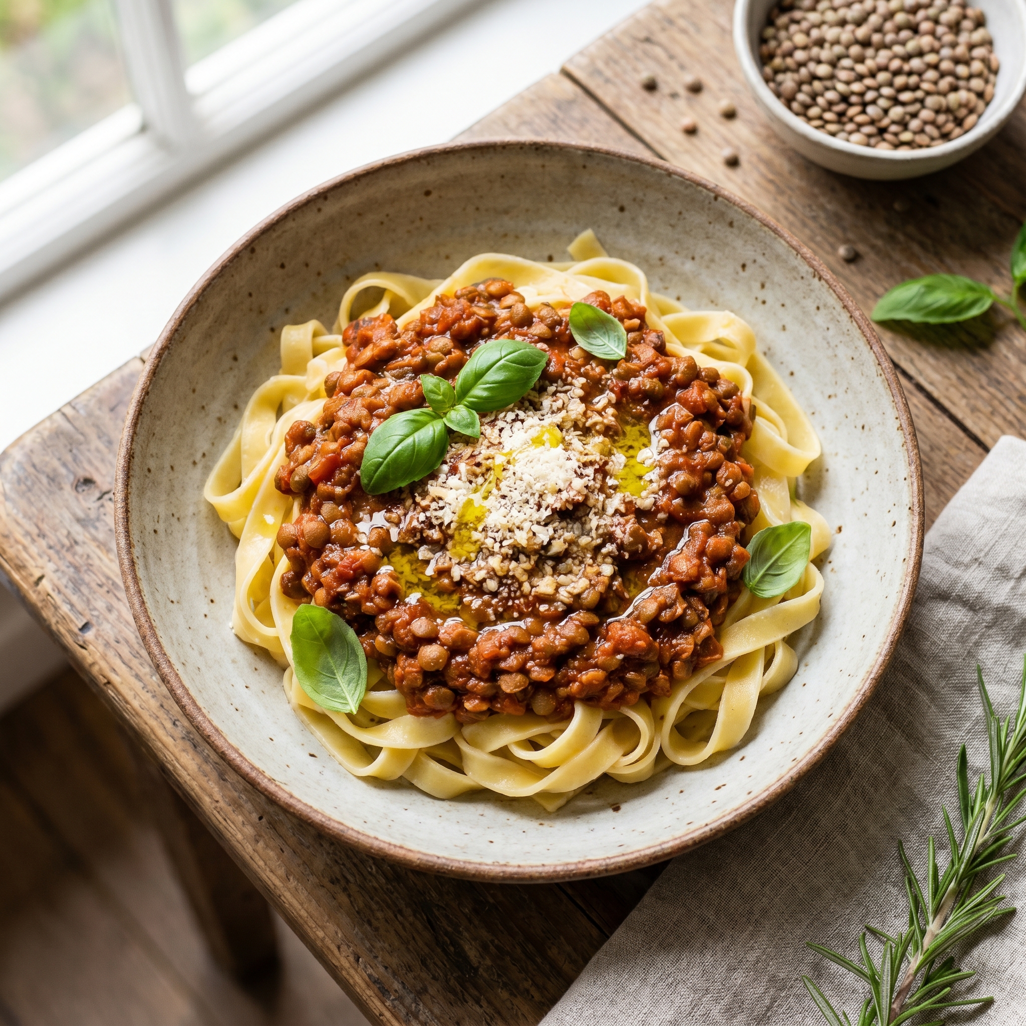 Lentil Bolognese