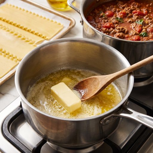 Step 4a: Make the Béchamel
