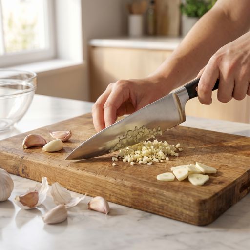 Minced garlic