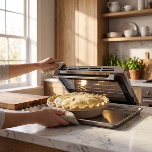 Step 18: Bake the Pie