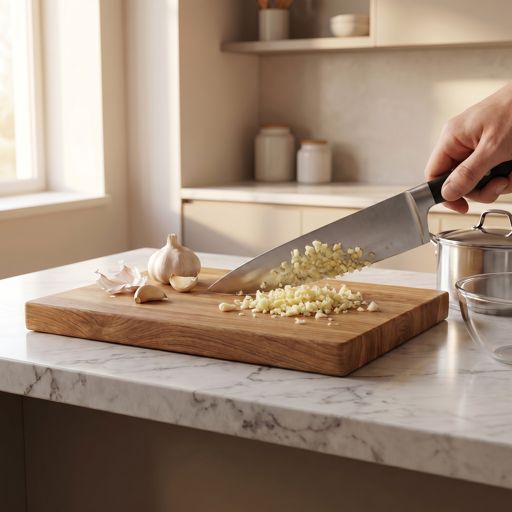 Minced garlic