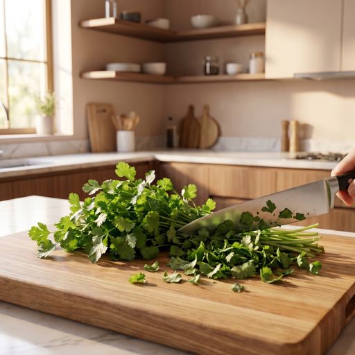 Roughly Chopped fresh cilantro