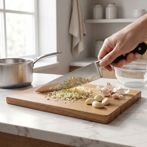 Minced garlic