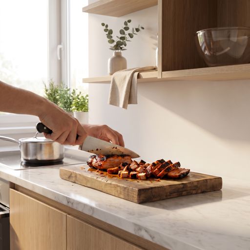 Step 6: Chop the Pork