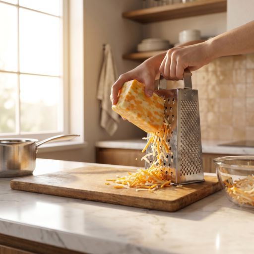 Shredded Mexican blend cheese