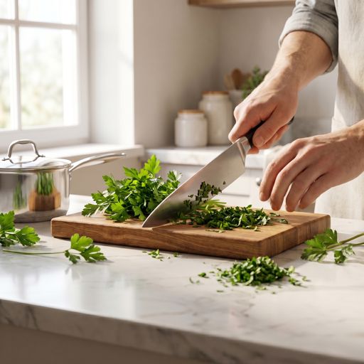 Chopped fresh parsley