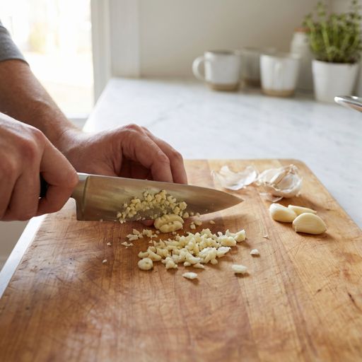 Minced garlic