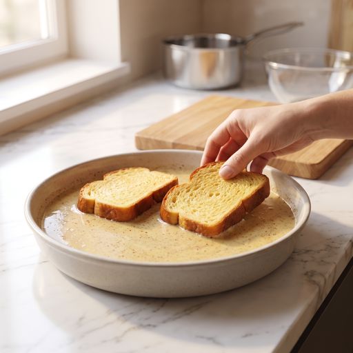 Step 3: Soak the Bread