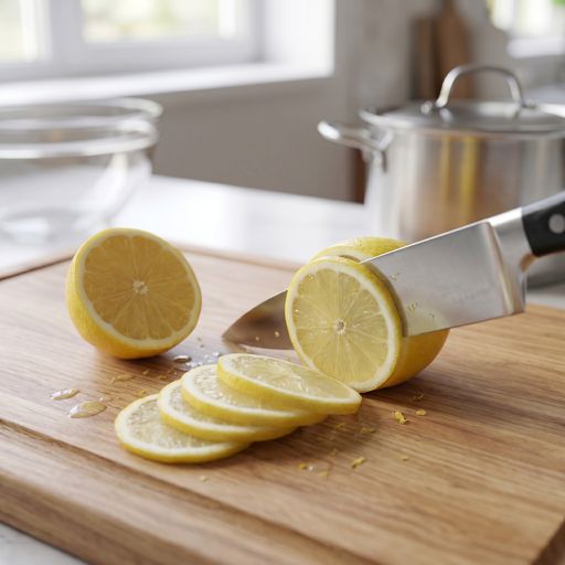 Thinly Sliced lemon