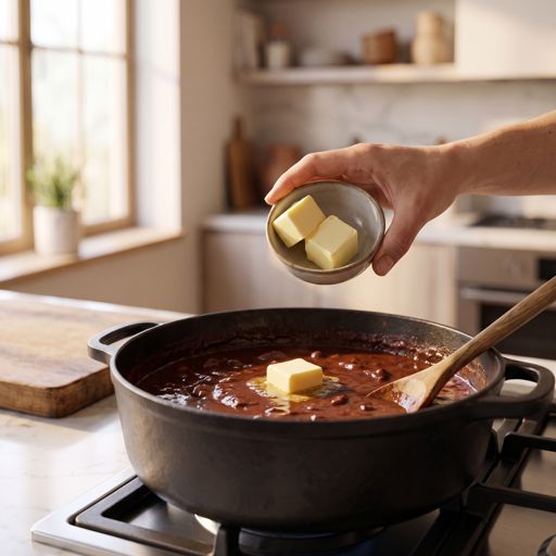 Step 10a: Finish the Sauce