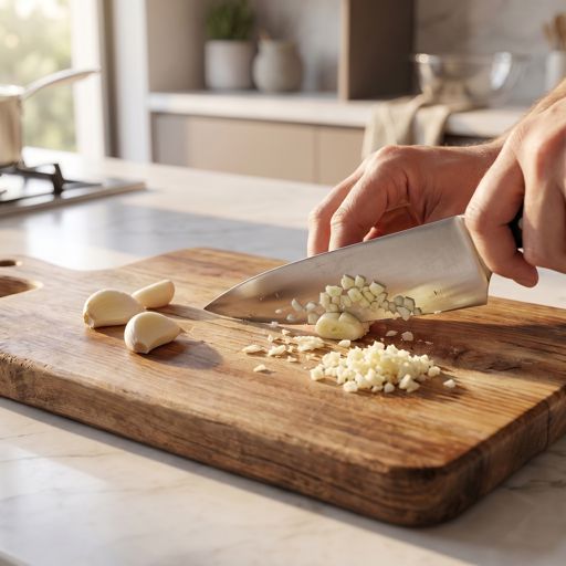 Minced garlic