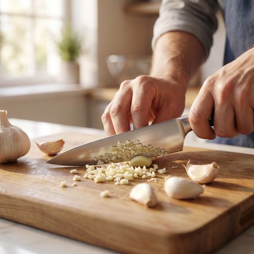 Minced garlic