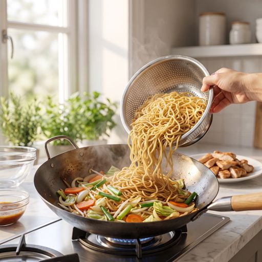 Step 6a: Add noodles