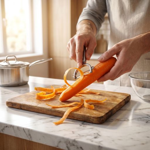 Peeled carrot