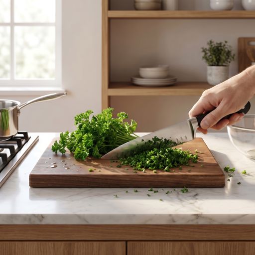 Finely Chopped fresh parsley