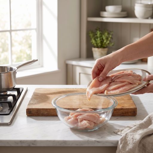 Step 1a: Marinate the Chicken