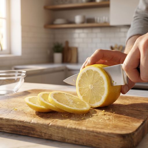 Thinly Sliced lemon