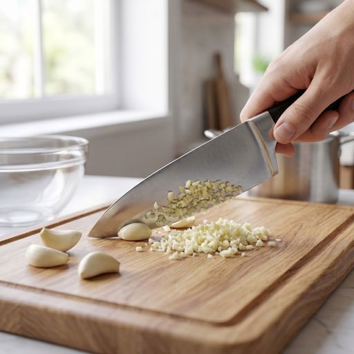 Minced garlic