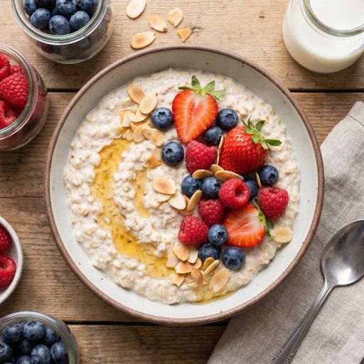 Overnight Oats with Berries