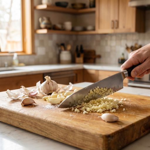 Minced garlic