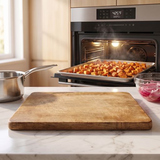 Step 4: Roast the Sweet Potatoes