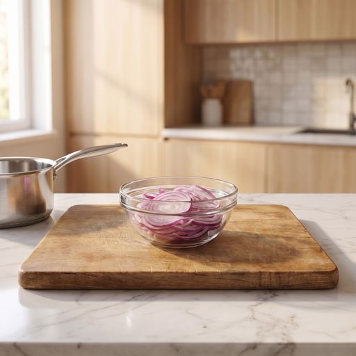 Step 2a: Quick-Pickle the Onion