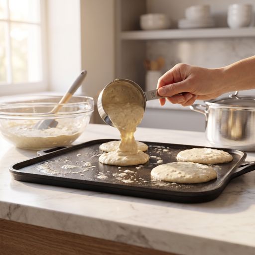 Step 7a: Cook Pancakes