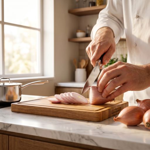 Thinly Sliced shallot