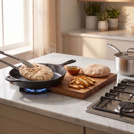 Step 7: Warm the Pita