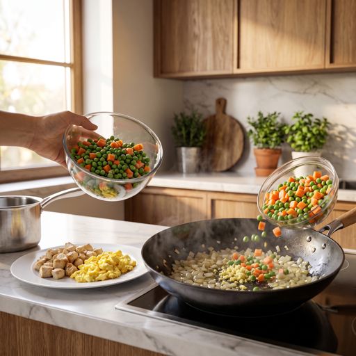 Step 6a: Add Vegetables