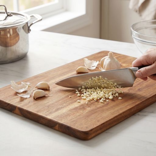 Minced garlic