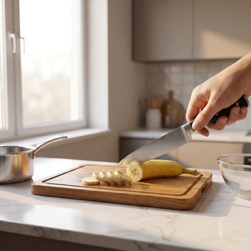 Sliced banana