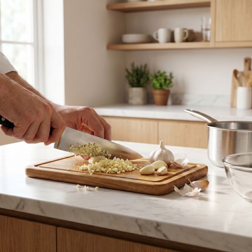Minced garlic