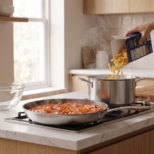 Step 8: Cook the Pasta