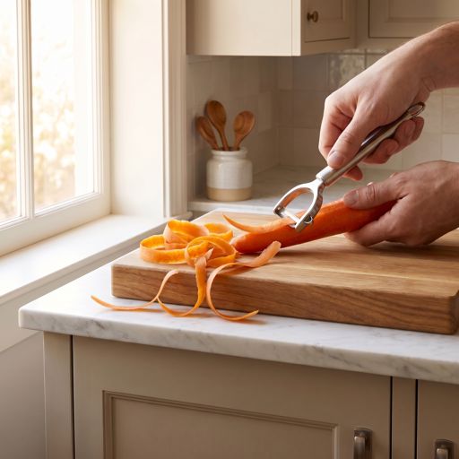 Peeled carrot