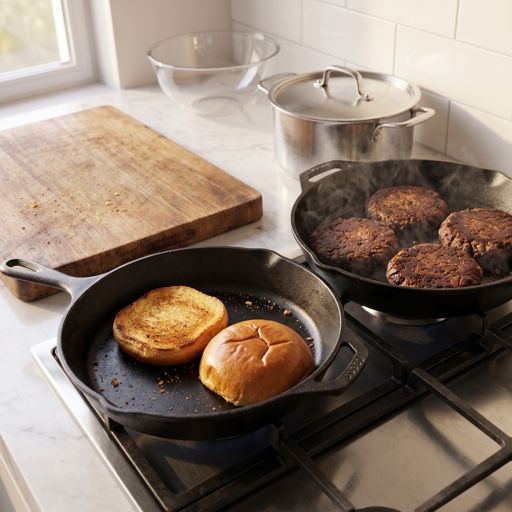 Step 11: Toast the Buns