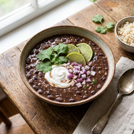 Cuban Black Bean Soup