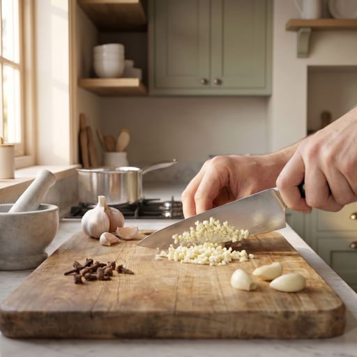 Minced garlic