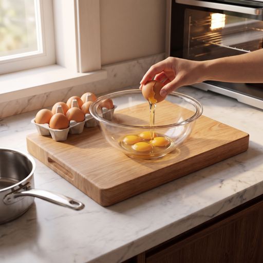 Step 2a: Make the egg mixture