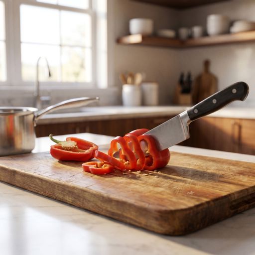 Chopped red bell pepper