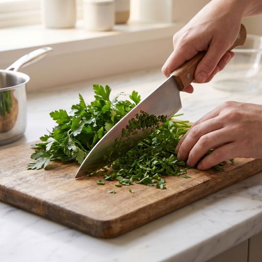 Chopped fresh parsley