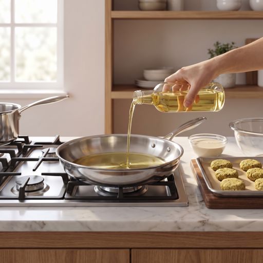 Step 7a: Heat the Oil