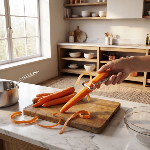 Peeled carrot