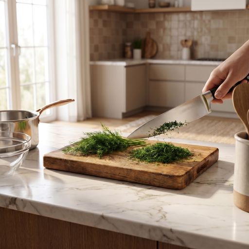 Finely Chopped fresh dill