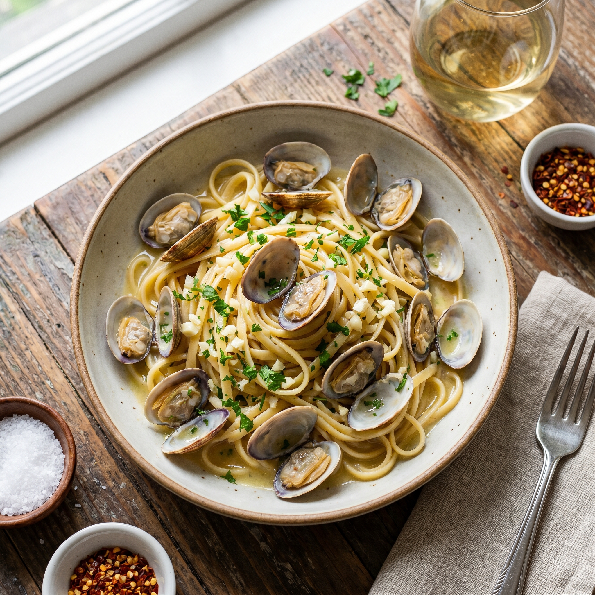 Linguine with Clams