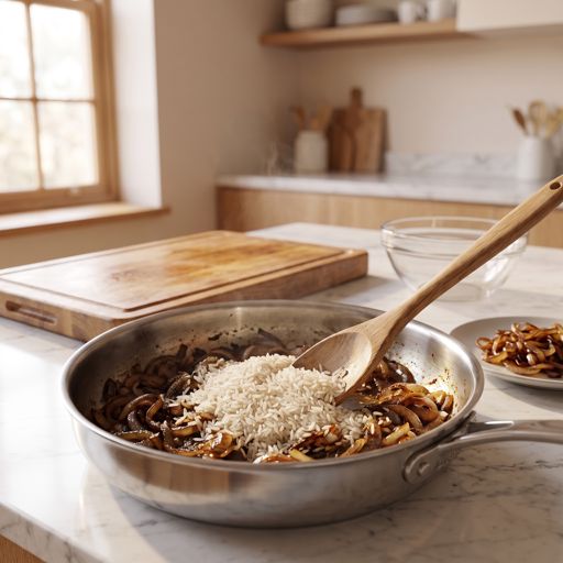 Step 4a: Cook the Rice and Lentils Together