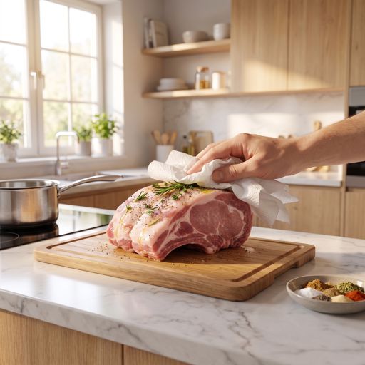 Step 2a: Season the Pork