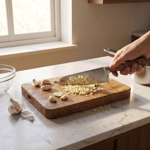 Minced garlic